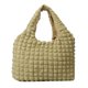 thumbnail image 2 of 2024 Nuevo bolso de mano de hombro bajo el brazo de gran capacidad con burbujas plisadas personalizadas, 2 of 5