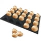 thumbnail image 5 of 4X Molde de Silicona de 20 Agujeros Pastel T Mini Modelo de Pizza Molde de Hamburguesa de Pan Redondo Herramienta de Bandeja para Hornear Antiadherente, 5 of 5