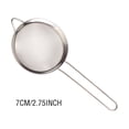thumbnail image 4 of Linyer Farina Sieve Multi-size House Supplies Oil Fried Strainer Baking Accessories Powder Mesh Colander for Soy Milk Tea Coffee Juice 7CM Diagonal, 4 of 7
