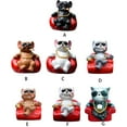 thumbnail image 3 of relayinert Exquisite Car Interior Dog Ornaments Easy Installation Guaranteed Versatile Car Interior Decorations Style6 1Set, 3 of 6