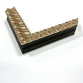 thumbnail image 3 of 1 1/2" Readymade Wood Picture Frame (Striped Textured Gold), 3 of 7
