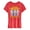 HEATHER RED, variant on - St Action Figure - Women's Short Sleeve Classic Fit Tee