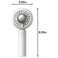 thumbnail image 3 of Birdeem Small Fans for Rooms, Usb To Usb Cable, Ice-Sensing Fan Usb Charging Portable Handheld Wind Portable Ice-Sensing Refreshing Small Fan Speed Can Be Adjust Room Refreshing Handheld Fan, 3 of 9