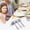 C, variant on Spoons and Forks Set Portable Childrens Fork Spoon Creative Spoon Fork Stainless Steel+Plastic Student Tableware Fork Spoon Chopsticks Set Batch Fork and Spoon Set,Forks and Spoons