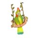 thumbnail image 5 of Estatua colgante de loro, figura decorativa, regalo, escultura decorativa versátil, adorno para estanque, interior y exterior, césped., 5 of 9