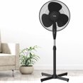 thumbnail image 5 of Optimus 21 Inch 3 Speed Adjustable Oscillating Pedestal Floor Fan, Black, 5 of 5