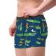 thumbnail image 2 of Balery Little Pirate Crocodile Calzoncillos bóxer para hombre, ropa interior de algodón suave y transpirable con cinturilla de nailon-Small, 2 of 5