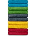 thumbnail image 2 of DecorRack 10 Pack 100% Cotton Bar Mop, 16 x 19 inch, Kitchen Cleaning Towels, Assorted Colors, 2 of 5