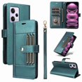 thumbnail image 1 of FOXDOCK Funda tipo Cartera para Xiaomi Redmi Note 12 Pro 5G – Cubierta de Cuero PU con Múltiples Ranuras, Bolsillo para Efectivo y Correa de Muñeca, 1 of 6