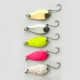 thumbnail image 5 of Metal Fishing Spoons Hard Spinner Baits Rotating Sequins Lures with Hook Tackle, 5 of 6