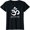 Black, variant on Just Breathe Spiritual Yoga Symbol T-Shirt Women Tops