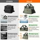thumbnail image 3 of Bolsa de almuerzo Lifewit, grande, aislante, 15 L, color verde oscuro, 3 of 7