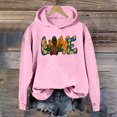 thumbnail image 2 of WEAIXIMIUNG Sweatshirt pour Femmes Col Rond Imprimé Lettre de l'Action de Grâce Hoodie Décontracté pour Femmes Pull Sweatshirt Confortable Automne, 2 of 3
