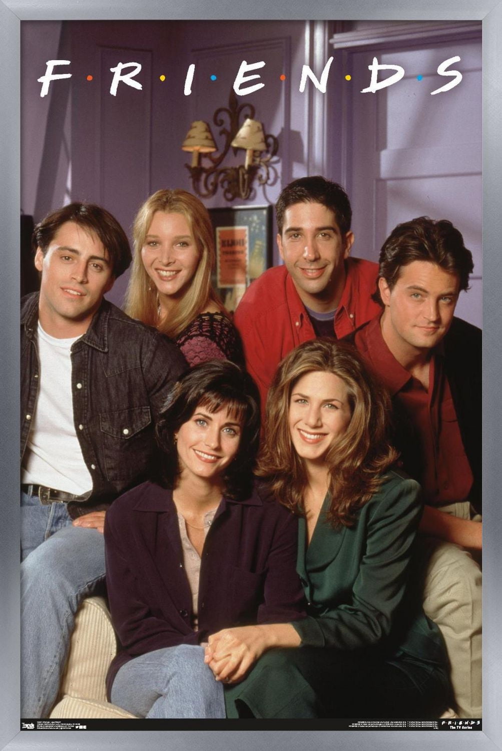 Friends - Apartment Wall Poster, 22.375" x 34"