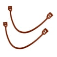 thumbnail image 1 of 1 Pair Brown Leather Handbag Bag Strap Accs Detachable Replacements, 1 of 5