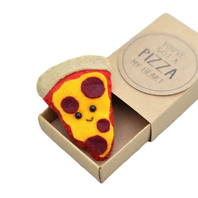 Bonita caja de regalo para Pizza, regalo creativo positivo de bolsillo para Pizza para niños, niñas y niños, regalo de fiesta