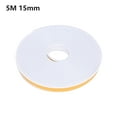 thumbnail image 2 of U-Shape Furniture Edge Banding, 16.4ft Self Adhesive TPE Flexible Edge Protector Tape, PAKASEPT Soft Edge Guards Edging Trim for Table Cabinet Furniture Restoration (White, 15mm), 2 of 14