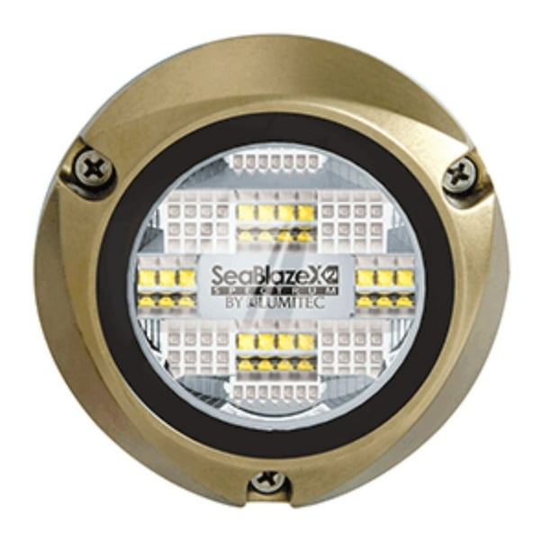 5" Bronze SeaBlaze X2 Series Surface Mount Underwater LED Light RGBW