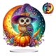thumbnail image 4 of Forma Especial Calabaza Búho 5D DIY Diamante Pintura Arte Decoraciones Mesa, 4 of 8