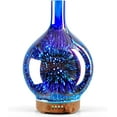 thumbnail image 1 of Porsme Essential Oil Diffuser 3D Glass Aromatherapy Ultrasonic Humidifier Auto Shut-Off Timer Setting BPA Free for Home Hotel Yoga Leisure Gift SPA 150ml Last 6 Hours, 1 of 7