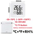 thumbnail image 1 of Mini Indoor Thermometer LCD Digital Temperature Room Hygrometer Gauge Sensor Humidity Meter Indoor Thermometer Temperature, 1 of 5