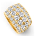 thumbnail image 2 of Pompeii 7Ct Men's Diamond Ring in 14k Gold Lab Grown (F/G,VS2-SI1), 2 of 7