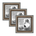 thumbnail image 6 of Picture Frame Set, 3 Piece Customizable Gallery Multi pack, 3-8x8, for Tabletop or Wall Display, 6 of 6