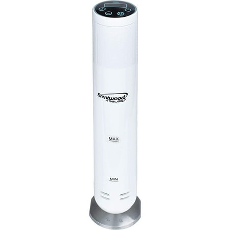 UPC: 0812330023563 | Brentwood Select 1100W Slim Sous Vide Immersion Cooker w/LCD Display  White