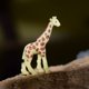 thumbnail image 1 of Fairy Garden Miniatures Accessories Decor Wild Animal Model Elephant Rhinoceros Lion Chameleon Tiger Action Figure Figurine ToysLittle mouse He Qiyong unisex, 1 of 1
