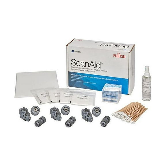 Fujitsu CG01000-289001 ScanAid Scanner Consumable Kit for fi-7600 7700