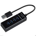 thumbnail image 2 of Expansión de alta velocidad portátil Multi USB 3.0 Hub 4 puertos 5Gbps USB Hub Splitter Adaptador Cable Yuarrent DZ4665-00, 2 of 2