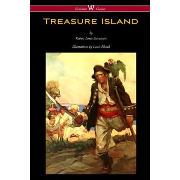 Pre-Owned Treasure Island (Wisehouse Classics Edition - with original Illustrations by Louis Rhead) (Paperback) 9176372413 9789176372418