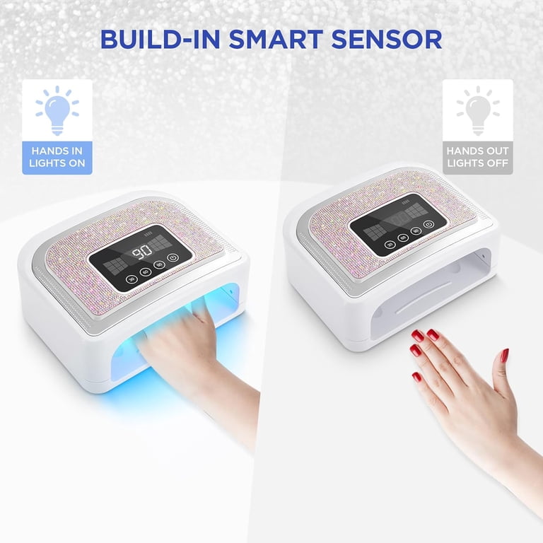 Cowin 120W Rechargeable Cordless UV LED Nail Lamp photo 7