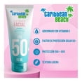 thumbnail image 3 of Protector solar Caribbean Beach FPS 50 cuidado facial vitamina E 85 ml, 3 of 4