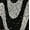 Black/White, variant on Selectra Waves Stretch Velvet Sequin Fabric, Glitter Spandex Material - 48 Inch in Width | Arts and Crafts, Black/White / Sample 3x3 Inch