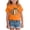 Orange, variant on KPOPLK Girls Halloween Pumpkin Shirt Fall Winter Ghost Graphic Print Short Sleeve T-Shirt Kids Top Size 2-3 Years,Orange