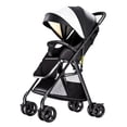 thumbnail image 1 of Cochecito de Bebé Plegable con Vista Elevada, Asiento Reclinable en Múltiples Posiciones, Ruedas Antichoque, Capota Extendida, Freno de Pie, Arnés de Seguridad de 5 Puntos y Plegado Fácil con una, 1 of 6