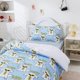 thumbnail image 3 of 3D Cartoon Animal Dog Blue Quilt Cover Set Ropa de Cama Set Funda Nórdica Fundas de almohada, 3 of 10