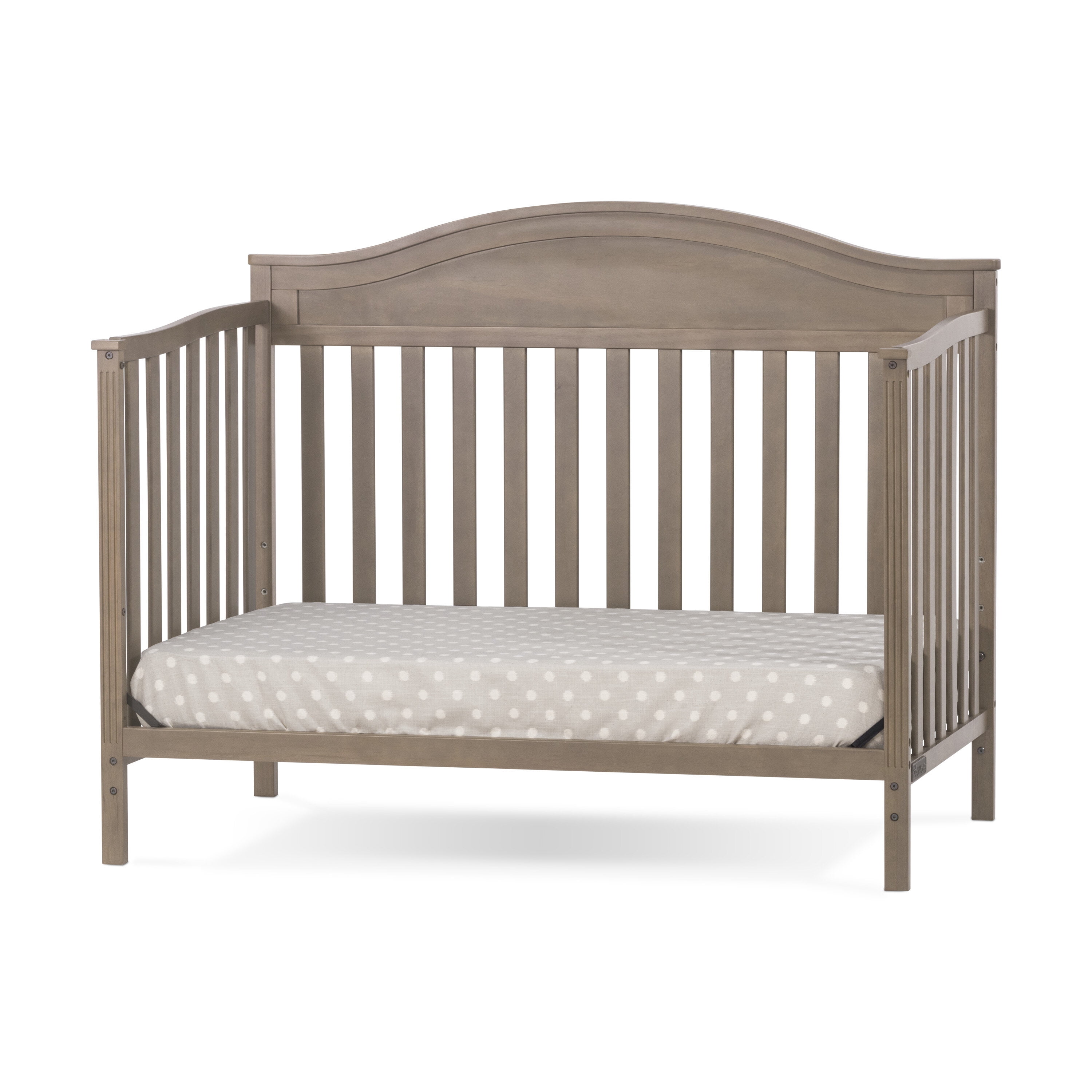 Child Craft Sidney 4-in-1 Convertible Crib, Dusty Heather Brown