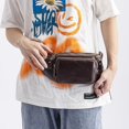 thumbnail image 2 of Italian Handmade Leather Waist Pack, 2 of 5