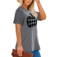 thumbnail image 3 of XCHQRTI Pumpkin Plus Size Women Tshirt Its Fall Yall Thanksgiving Short Sleeve Graphic Tees, 3 of 7