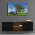 thumbnail image 4 of Epic Art 'Country Blue' by Lori Deiter, Acrylic Glass Wall Art, 36"x24", 4 of 8