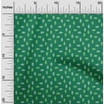 thumbnail image 2 of oneOone Cotton Poplin Green Fabric Animal Craft Projects Decor Fabric Printed By The Yard 42 Inch Wide, 2 of 5