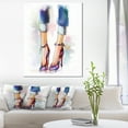 thumbnail image 1 of Jambes et Chaussures pour Femmes - Impression sur Toile Contemporaine, 1 of 3