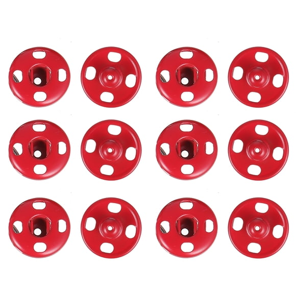 50 Pair Metal Clothes Snap Fastener Premium Snap Fastener Durable Snap Fastener