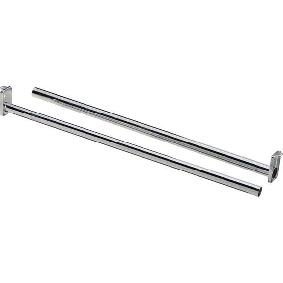 National 30 In. To 48 In. Adjustable Closet Rod, Oil Rubbed Bronze S840199