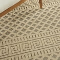 thumbnail image 6 of Nourison Paxton Modern & Contemporary Mocha 5'3" x 7'11" Area Rug, (5x8), 6 of 8
