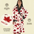 thumbnail image 6 of Canada Eh Lazy One Ultra-Cozy Bathrobes for Women (S/M), 6 of 7