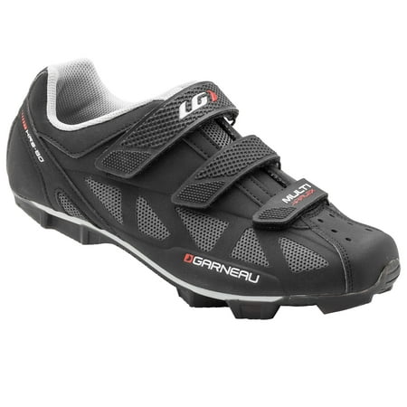 Louis Garneau - Men's Multi Air Flex Bike Shoes for Commuting, MTB and Indoor Cycling, SPD Cleats Compatible with MTB Pedals Black 38 M