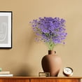 thumbnail image 4 of Flores Purple Star Flores de gypsophila para bodas, decoración del hogar, arreglos florales para salones, flores artificiales., 4 of 7